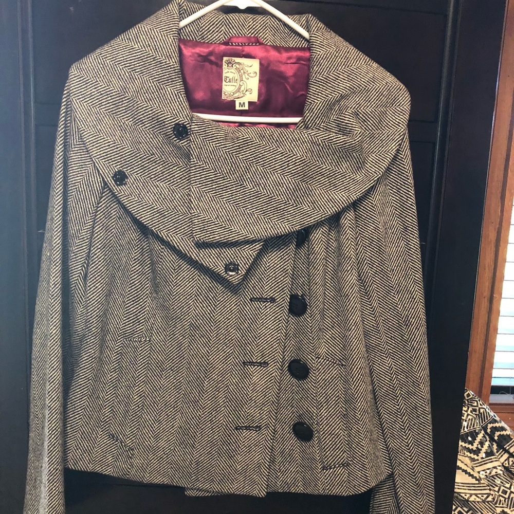 Tulle Tweed Jacket